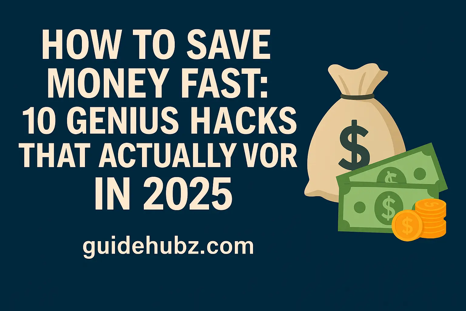how to save money
